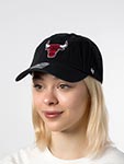Бейсболка 47 BRAND арт. K-RGW03GWS-BK Chicago Bulls NBA (черный)